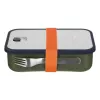 Salewa Puez Lunch Box Dark Olive 800 ml nerūsējošā tērauda trauks