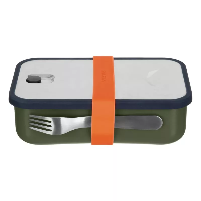Salewa Puez Lunch Box Dark Olive 800 ml nerūsējošā tērauda trauks