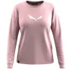 Salewa Eagle Solidlogo Dry Tee Women's T-Shirt - Zephyr, XS