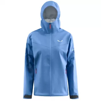 Salewa Puez Aqua 4 PTX 2.5L Jacke - Morning Blue - Size S