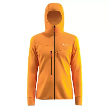 SALEWA Kapuces flīsa jaka Turmeric L