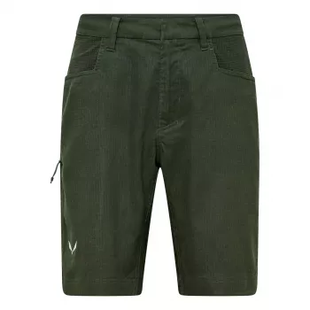 Salewa Agner Hemp Ripstop Šorti - Tumši Olīvzaļi - L izmērs