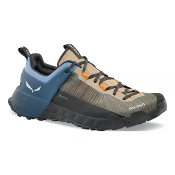 SALEWA Wildfire NXT GTX Hiking Shoes - Quicksand / Dark Denim