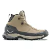 SALEWA Puez Leather Mid PTX Women Hiking Boots Onyx UK 5.5