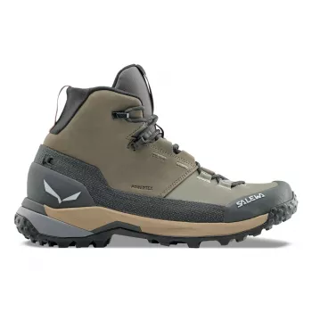 Salewa Puez Leather Mid PTX Women's Hiking Boots - Bungee Cord/Onyx - UK 6 (EU 39)