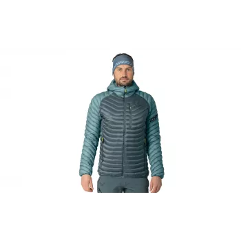SALEWA Dynafit Radical Down Hooded Jacket - Smoke Blue, Size S