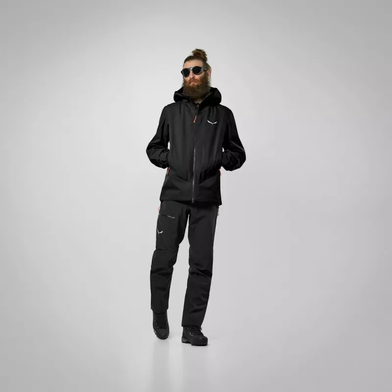 Salewa Ortles GTX 3L ePE Jacke - Black Out - EU 52 / XL