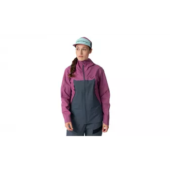 SALEWA Women's Dynafit Transalper 3L Jacket - Magenta, Size M