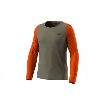 SALEWA Longsleeve Dynafit Transalper L/S Tee - Fallen Rock Size M