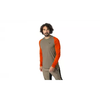 SALEWA Longsleeve Dynafit Transalper L/S Tee - Fallen Rock Size M