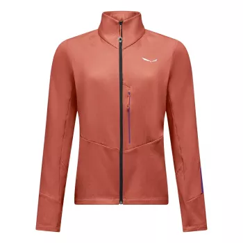 Salewa Pedroc PL 3 Sieviešu Fleece Jaka - Etruscan Red - Izmērs L