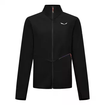 Salewa Pedroc Dst Light Jacket Women's Softshell Jacket - Black Out, XS