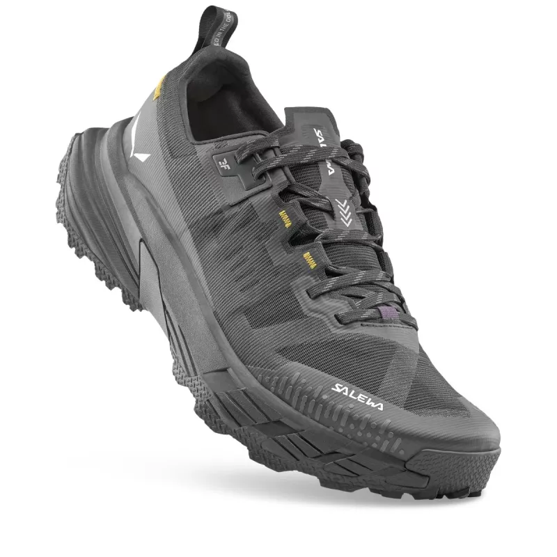 SALEWA Pedroc 2 Max Trail Running Shoes - Black Out / Black Out - UK 9 (EU 43)