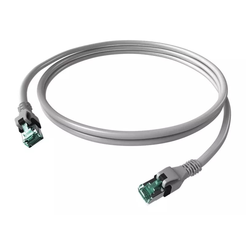 EasyLan saCon DualBoot Patch Cable S/FTP Blue 2,00m Cat.6A - FTP - SFTP