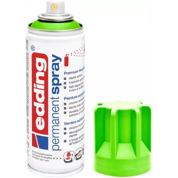 EDDING 5200 Akrila krāsa aerosola Neon Green Matt 200 ml