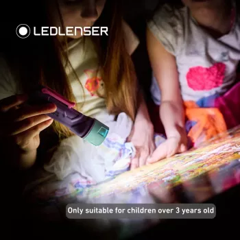 LEDLENSER Kidbeam4 Bērnu lukturītis Ceriņkrāsa