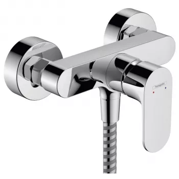 Hansgrohe Rebris S Vienas sviras dušas maisītājs atklātai uzstādīšanai, hroms