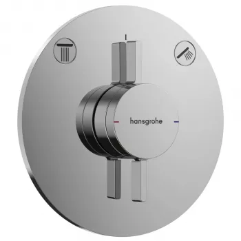 Hansgrohe DuoTurn S ietaisītais maisītājs, 2 funkcijas, hroms