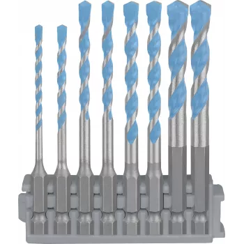 BOSCH EXPERT HEX-9 Multi Construction Multi-Purpose Drill Bit Set 8-Piece (2608901455)