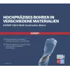 BOSCH EXPERT HEX-9 Multi Construction Multi-Purpose Drill Bit Set 8-Piece (2608901455)