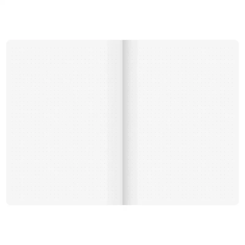BRUNNEN FACT!plus Notebook 104357390 A5 Dotted 96 Sheets Black