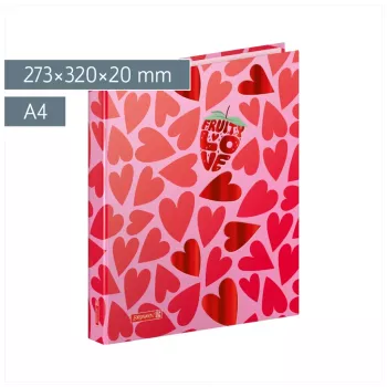 Brunnen Fruity Love gredzenu mapes Pink