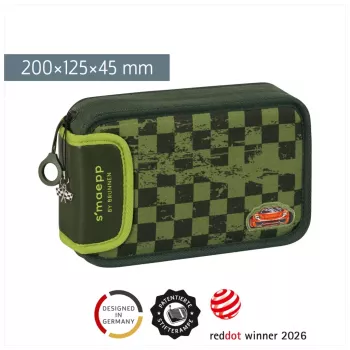 BRUNNEN Pildīts penālis s'maepp Fast Wheels Green/Light Green, 16 daļas, 20.0 x 4,5 cm (1049120521)