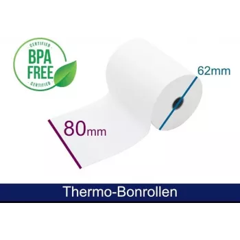 ARTDEV Termopapīra rullis 80 mm x 50 m - 1 rullis