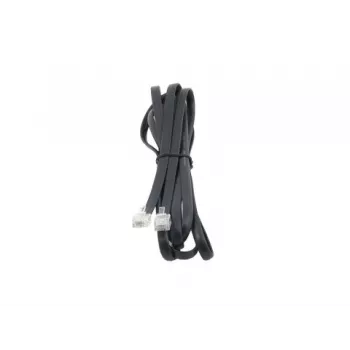 ARTDEV RJ12 to RJ12 savienojuma kabelis 1,8m Melns