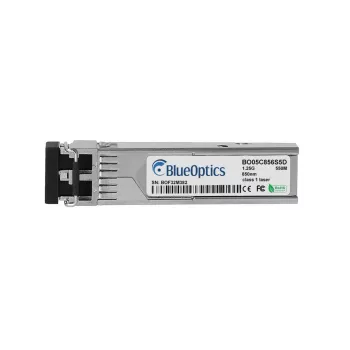 BlueOptics BO05C856S5D SFP raidītājs, saderīgs ar Synology SFP-1G-SX, LC Duplex, 1000BASE-SX, multimode
