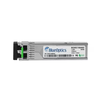 BlueOptics BO05C15640D Compatible Synology SFP-1G-EX SFP Transceiver, LC Duplex, 1000BASE-EX, Single-Mode, 40 km