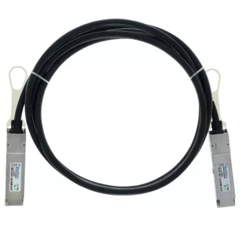 BlueOptics Ruckus 40G-QSFP-C-00501-RU kompatibles BlueLAN DAC QSFP SC252501K0 - Kabel - Netzwerk