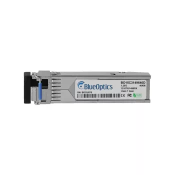 BlueOptics BO15C3149640D SFP raidītājs, saderīgs ar Synology SFP-BXU34-40KM, 1000BASE-BX, 40 km, LC Simplex, SMF