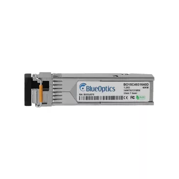 BlueOptics BO15C4931640D saderīgs Synology SFP-BXD43-40KM SFP raiduztvērējs, LC Simplex, 1000BASE-BX, 40 km