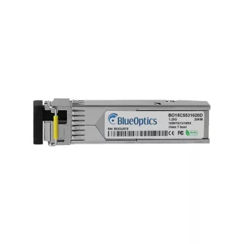 BlueOptics BO15C5531620D SFP raidītājs — saderīgs ar TP-Link SFP-BXD53-20KM, LC Simplex, 1000BASE-BX-D, 20 km