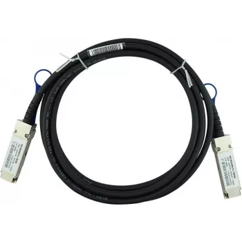 BlueLAN Compatible Legrand 100G2X50GPD3M-LEG QSFP28 Direct Attach Cable, 100GBASE-CR4, InfiniBand EDR, 30AWG, 2m
