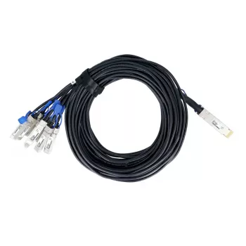 BlueOptics Dell EMC Compatible BlueLAN DAC 200GBASE-CR8 QSFP-DD to 8x SFP28 Breakout Cable 3m