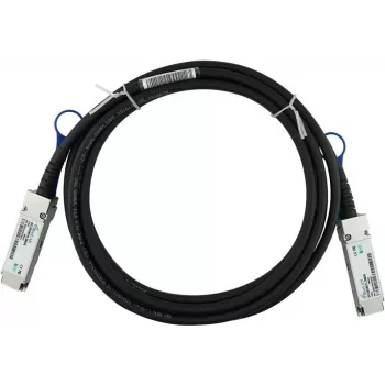 BlueLAN 980-9I625-00C005-BL Compatible QSFP28 Direct Attach Copper Cable, 100GBASE-CR4, 5m, Passive, 26 AWG