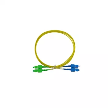 BlueOptics Duplex Fibre Optic Patch Cable SC-UPC/SC-APC Single Mode OS2 20m