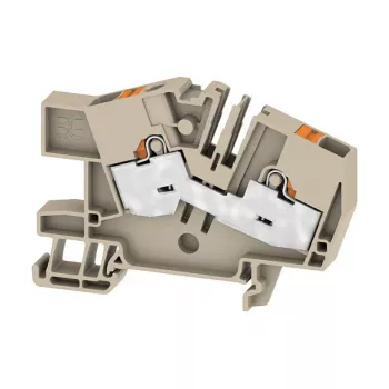 Weidmüller AITB 6 BB 2C Cross-Connector, 2 Poles, 800 V, 41 A, Black, 6 mm², Pitch 8,1 mm
