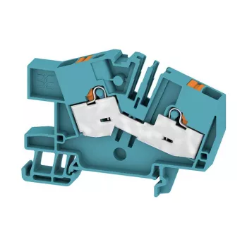 Weidmüller AITB 6 BB 2C BL Caurplūdes spaiļu bloks, 6 mm², zils, 2668710000