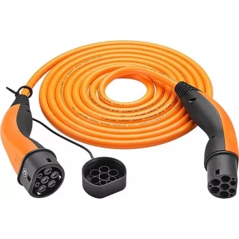 LAPP MOBILITY HELIX Type 2 uzlādes kabelis, līdz 22 kW, 5 m, oranžs (61798)