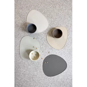 Palopa Loua mājdzīvnieku barošanas paklājiņš Granule Taupe