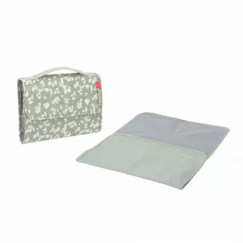 Lässig Green Label pārtīšanas somiņa XL, Leo, 1,9 l, 26 x 4,5 x 19 cm, ar ūdeni atgrūdošu pārtīšanas paliktni, pārstrādāts poliesters, Light Khaki