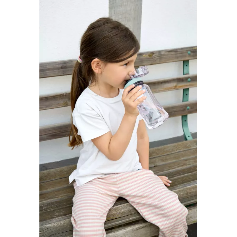 Lassig Butelka Tritan Drinking Bottle 420 ml Tiny Outdoor Rainbow