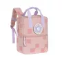 Lassig Mini Backpack Square Pattern Party Rose
