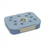 Lassig Lunchbox Bento with Compartments Pattern Party Blue/Green