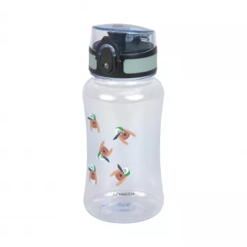 LASSIG Tritan Drinking Bottle 420 ml Tiny Team Dog Mint/Blue