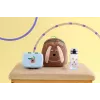 LASSIG Tritan Drinking Bottle 420 ml Tiny Team Dog Mint/Blue