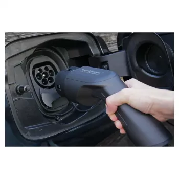 KABELMEISTER Mode 3 EV uzlādes kabelis, Type 2 spraudnis uz ligzdu, 3-fāžu, 16A, 11kW, zils, 7,5m